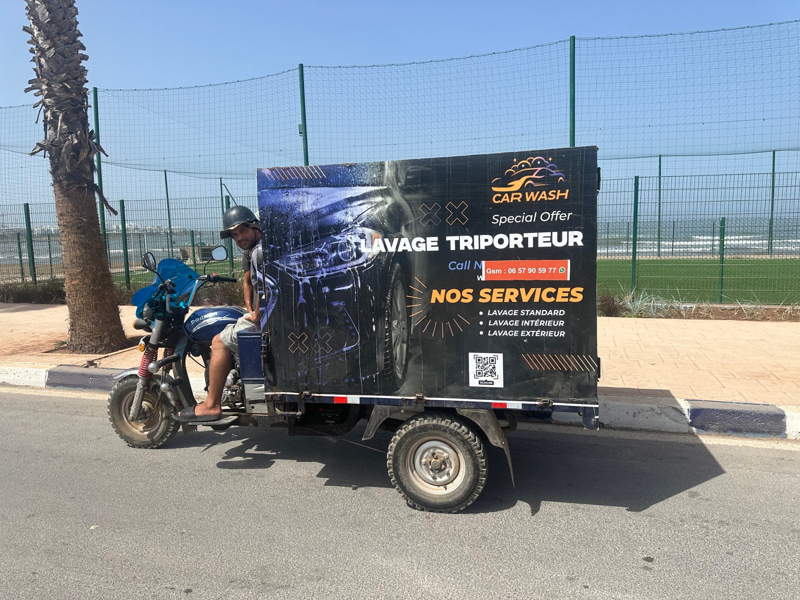 Lavage Auto à Domicile à Dar Bouazza – Service avec Hassan