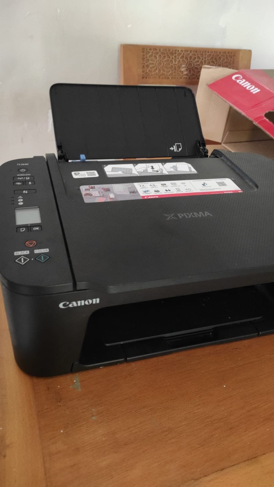 Photo 2 de Imprimante Canon PIXMA TS3640 Wi-Fi – Imprimante, Scanner & Copieur
